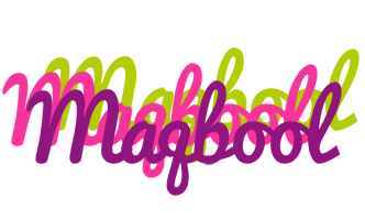 Maqbool flowers logo