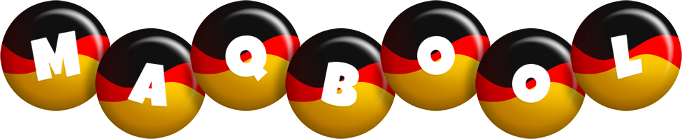 Maqbool german logo