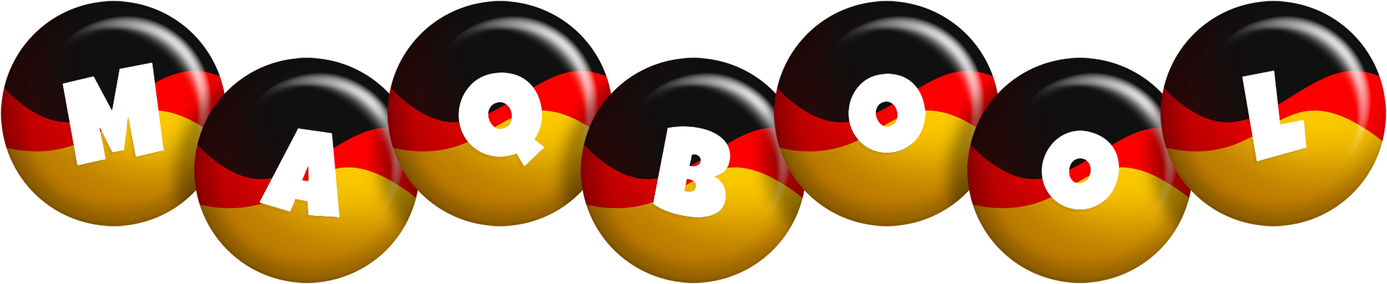 Maqbool german logo