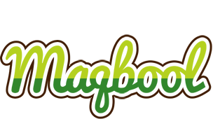 Maqbool golfing logo