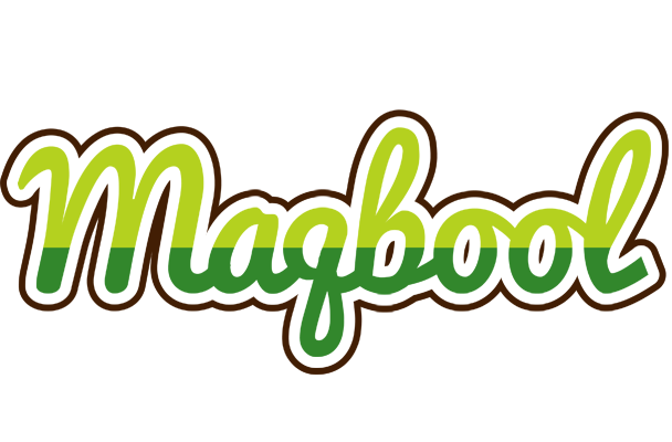 Maqbool golfing logo