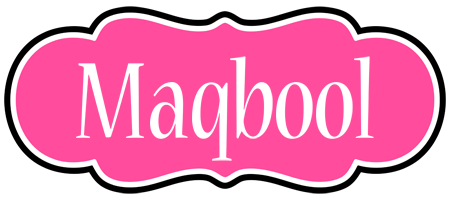 Maqbool invitation logo