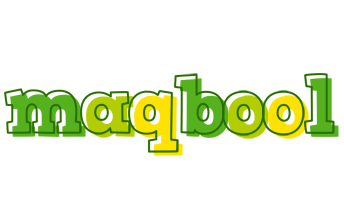 Maqbool juice logo