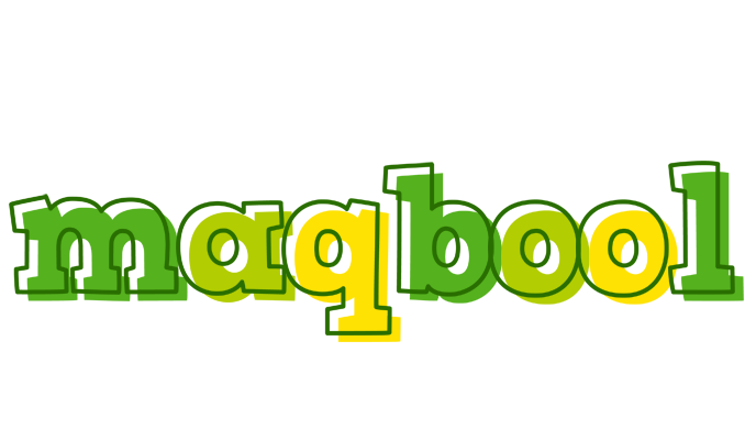 Maqbool juice logo