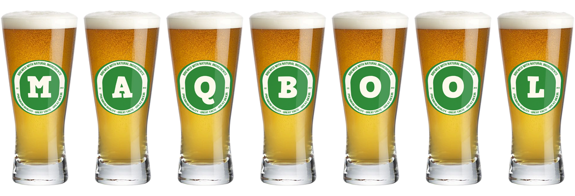 Maqbool lager logo