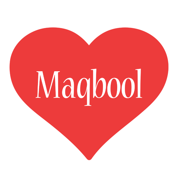 Maqbool love logo