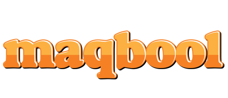 Maqbool orange logo