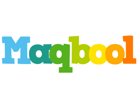 Maqbool rainbows logo