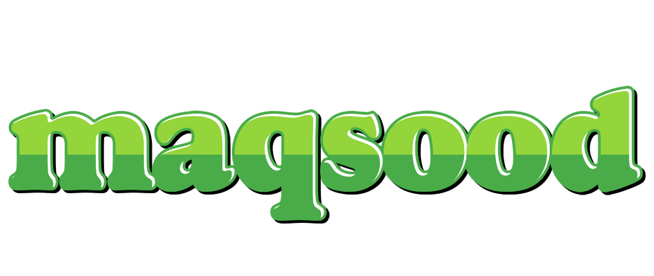 Maqsood apple logo