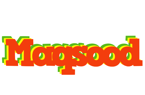 Maqsood bbq logo