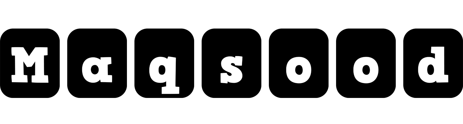 Maqsood box logo