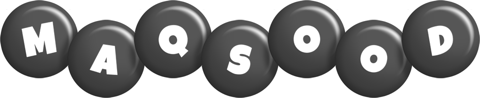 Maqsood candy-black logo