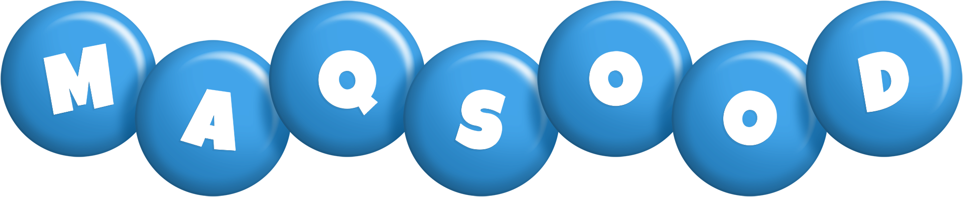 Maqsood candy-blue logo