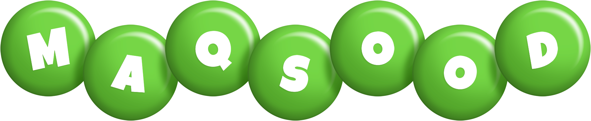 Maqsood candy-green logo