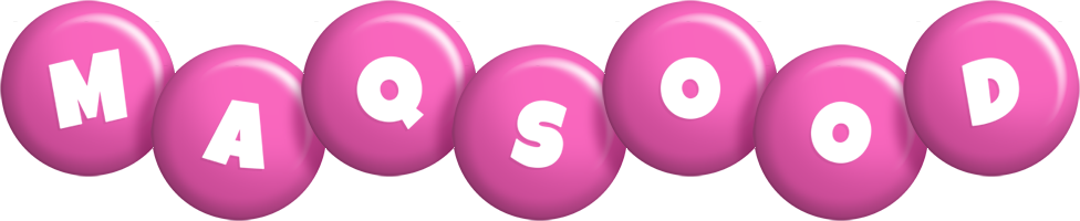 Maqsood candy-pink logo
