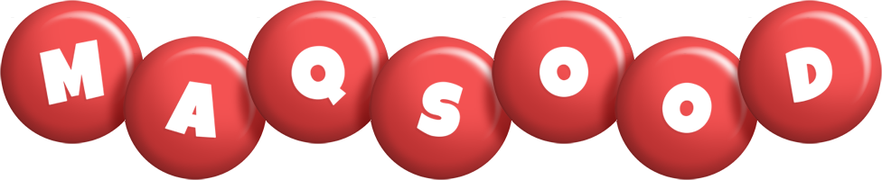 Maqsood candy-red logo