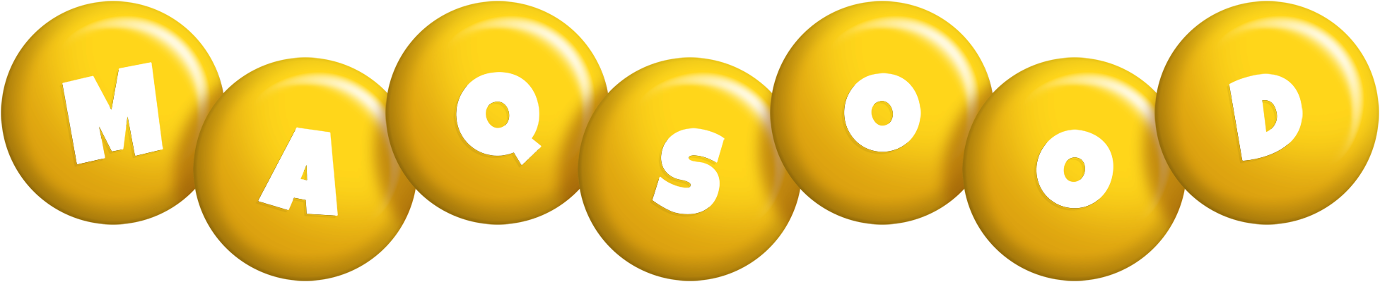 Maqsood candy-yellow logo