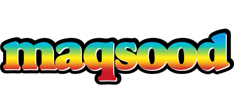 Maqsood color logo