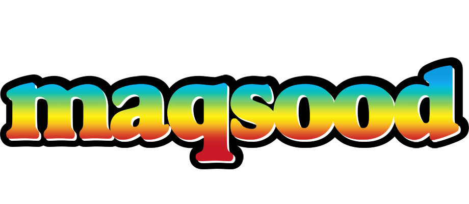 Maqsood color logo