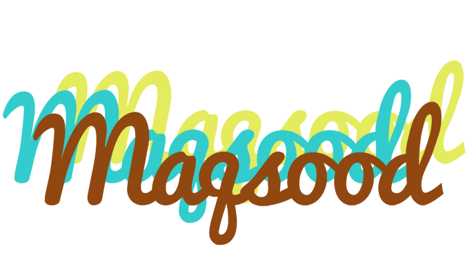 Maqsood cupcake logo