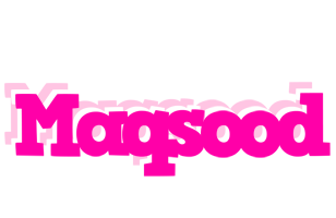 Maqsood dancing logo