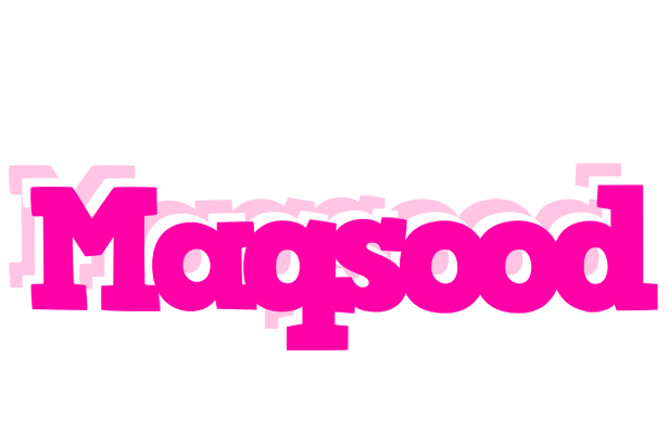 Maqsood dancing logo