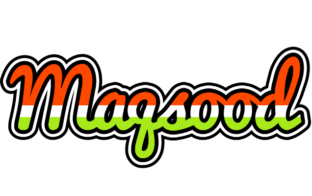 Maqsood exotic logo
