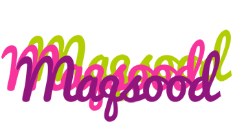 Maqsood flowers logo