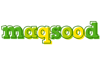 Maqsood juice logo