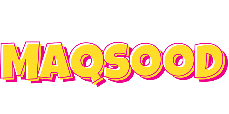 Maqsood kaboom logo