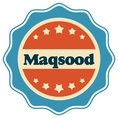 Maqsood labels logo