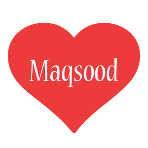 Maqsood love logo