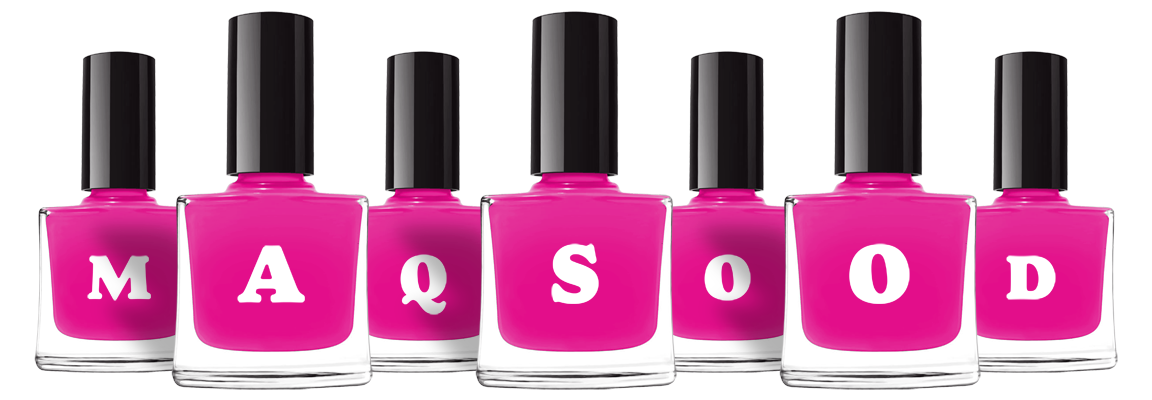 Maqsood nails logo