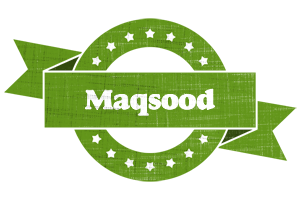 Maqsood natural logo