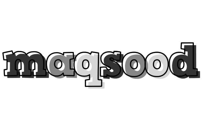 Maqsood night logo