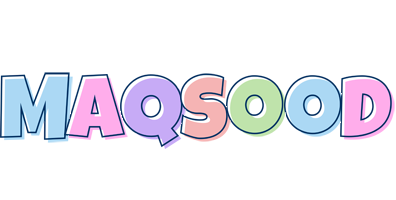 Maqsood pastel logo