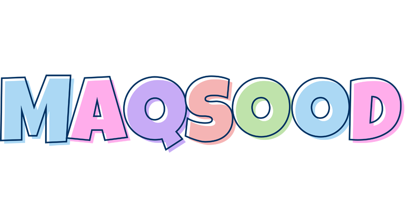 Maqsood pastel logo