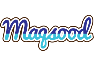 Maqsood raining logo