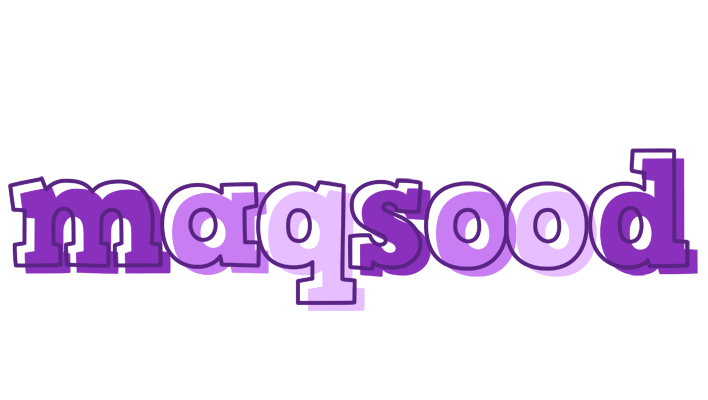 Maqsood sensual logo