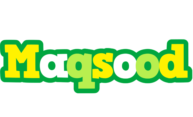Maqsood soccer logo