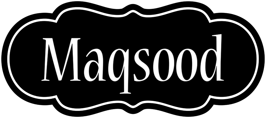 Maqsood welcome logo