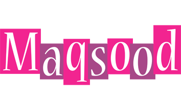 Maqsood whine logo