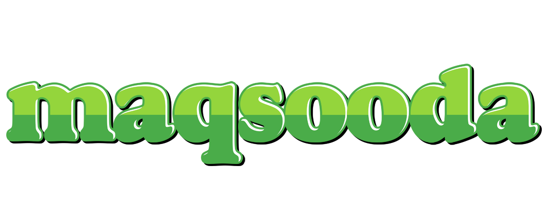 Maqsooda apple logo