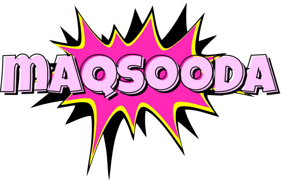 Maqsooda badabing logo