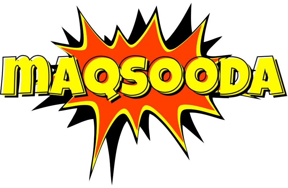 Maqsooda bazinga logo