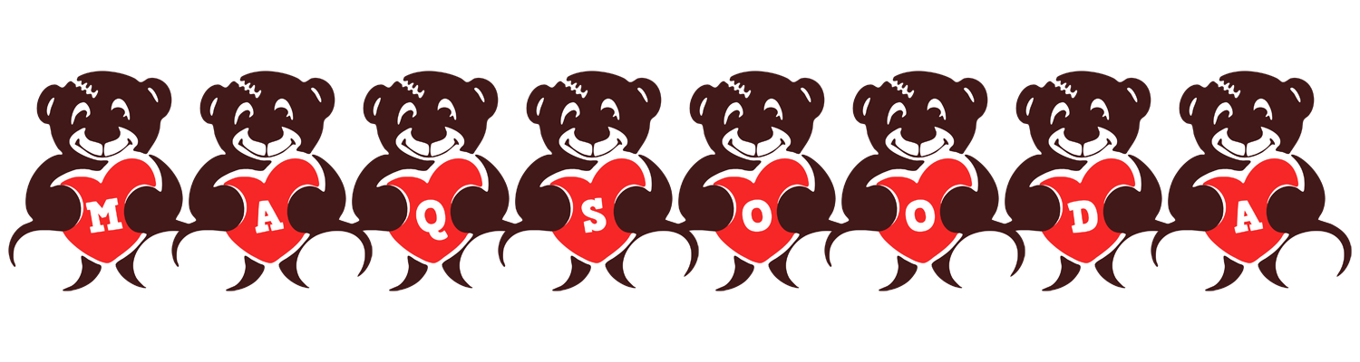 Maqsooda bear logo