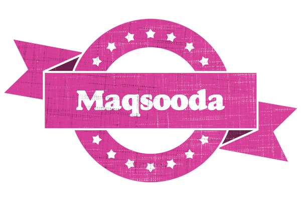 Maqsooda beauty logo