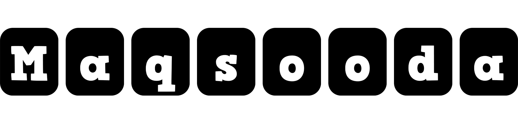 Maqsooda box logo