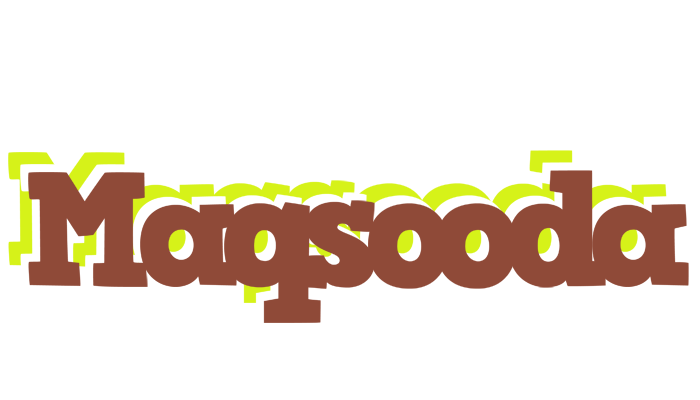 Maqsooda caffeebar logo