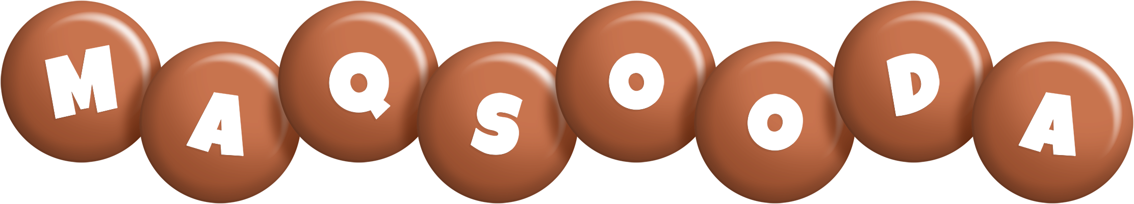 Maqsooda candy-brown logo